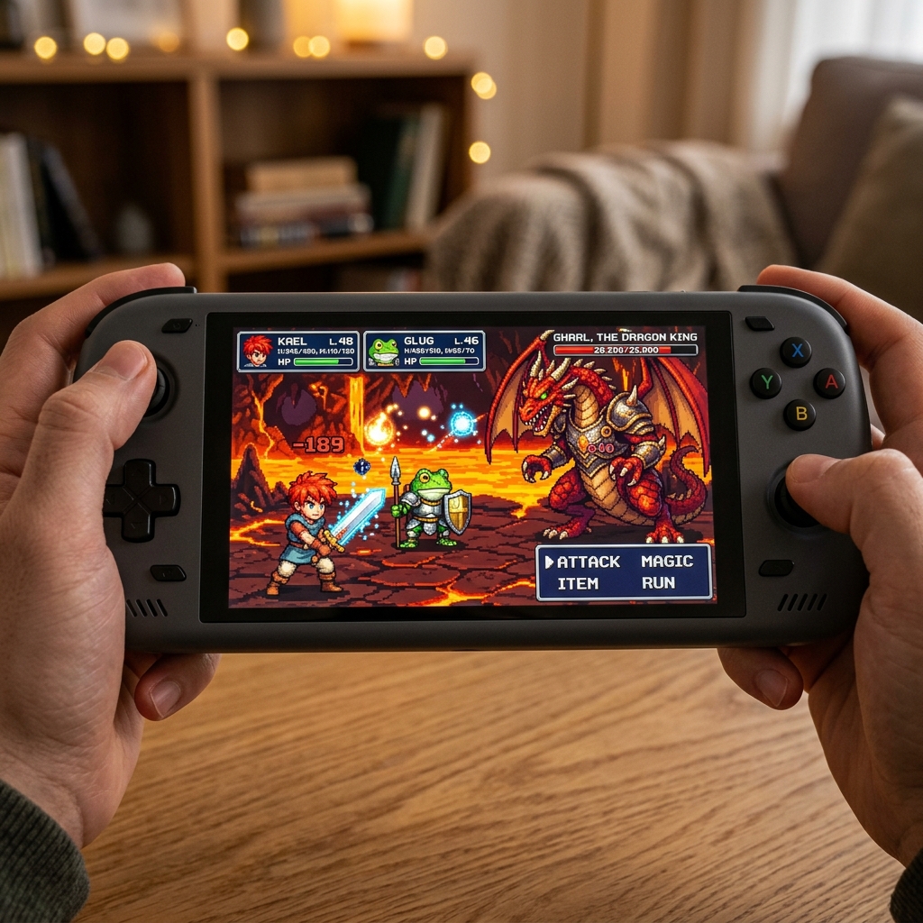 Trải nghiệm Chrono Trigger trên Handheld