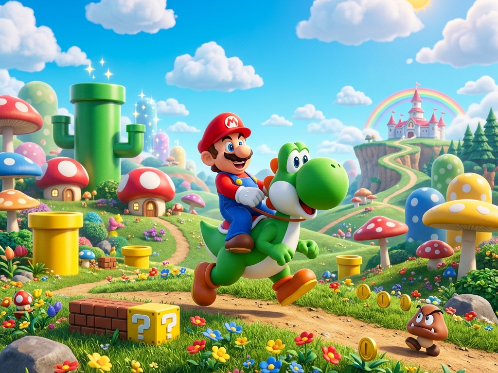 Super Mario World – Trở Về Tuổi Thơ Tuyệt Đẹp Cùng Android Handheld