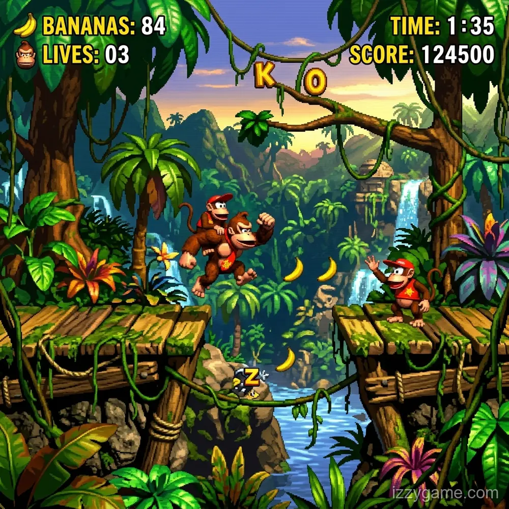 Donkey Kong Country Gameplay