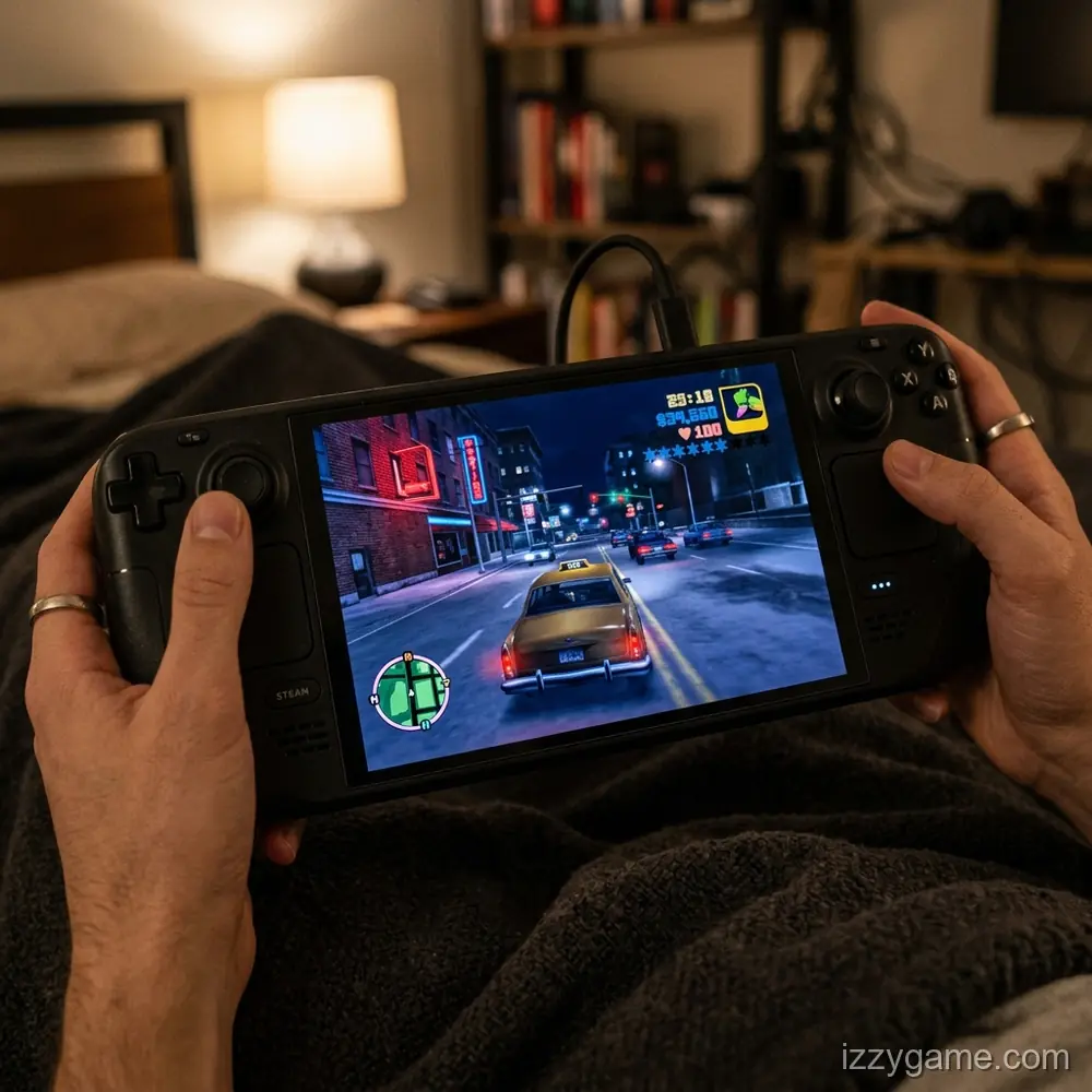 Trải nghiệm GTA 3 trên PC Handheld