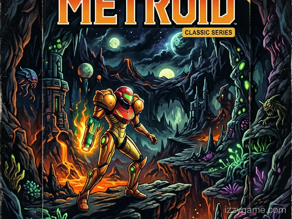 Metroid (NES): Huyền Thoại Bắt Đầu Dòng Game Khám Phá Không Gian