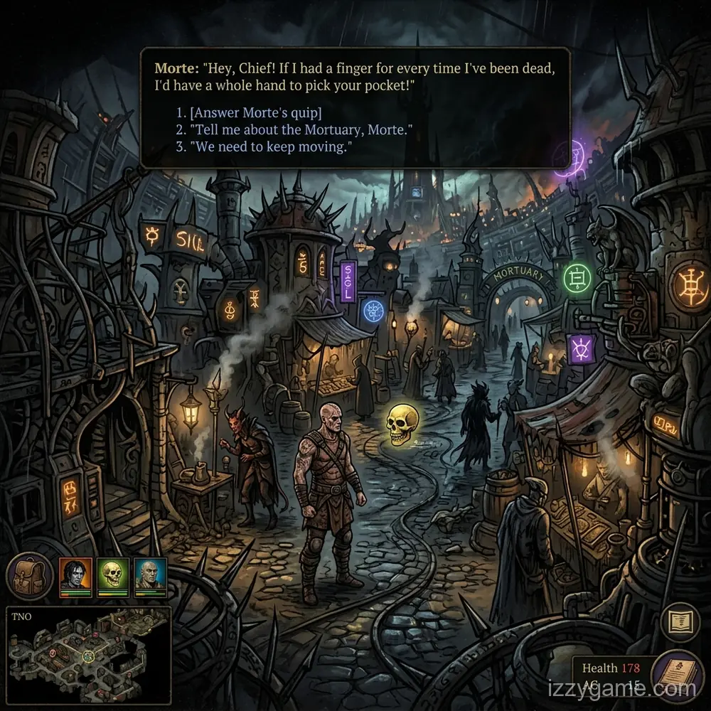 Planescape: Torment Gameplay