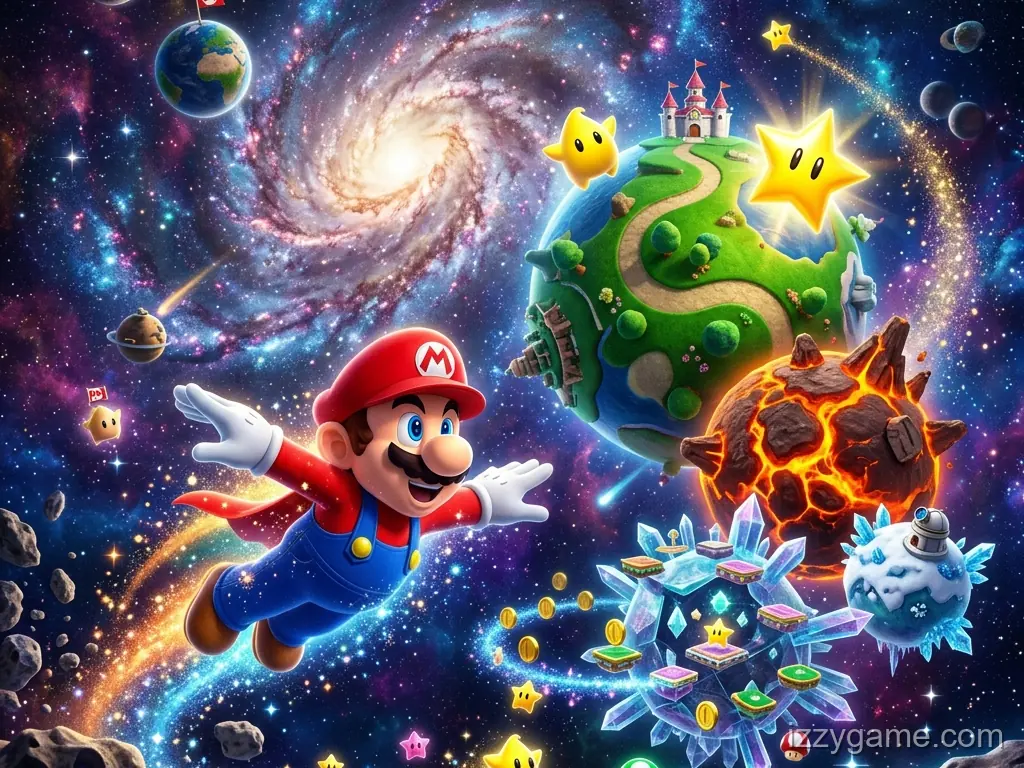 Super Mario Galaxy – Cuộc Hành Trình Ma Thuật Vượt Ra Ngoài Vũ Trụ