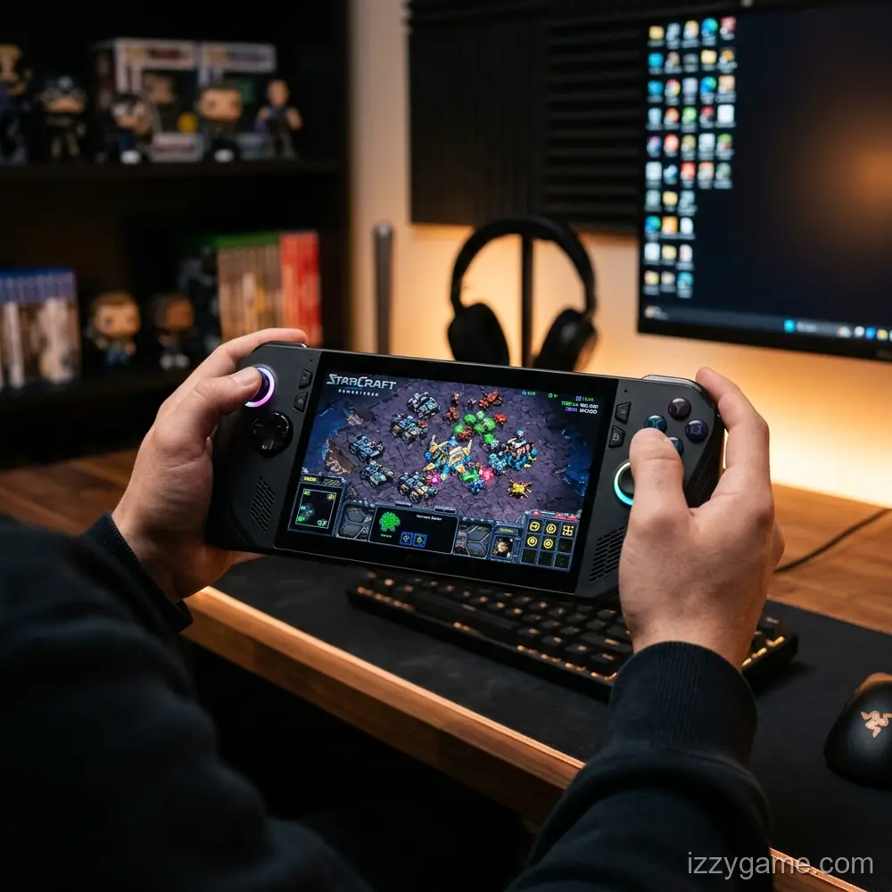 Trải nghiệm StarCraft trên PC Handheld
