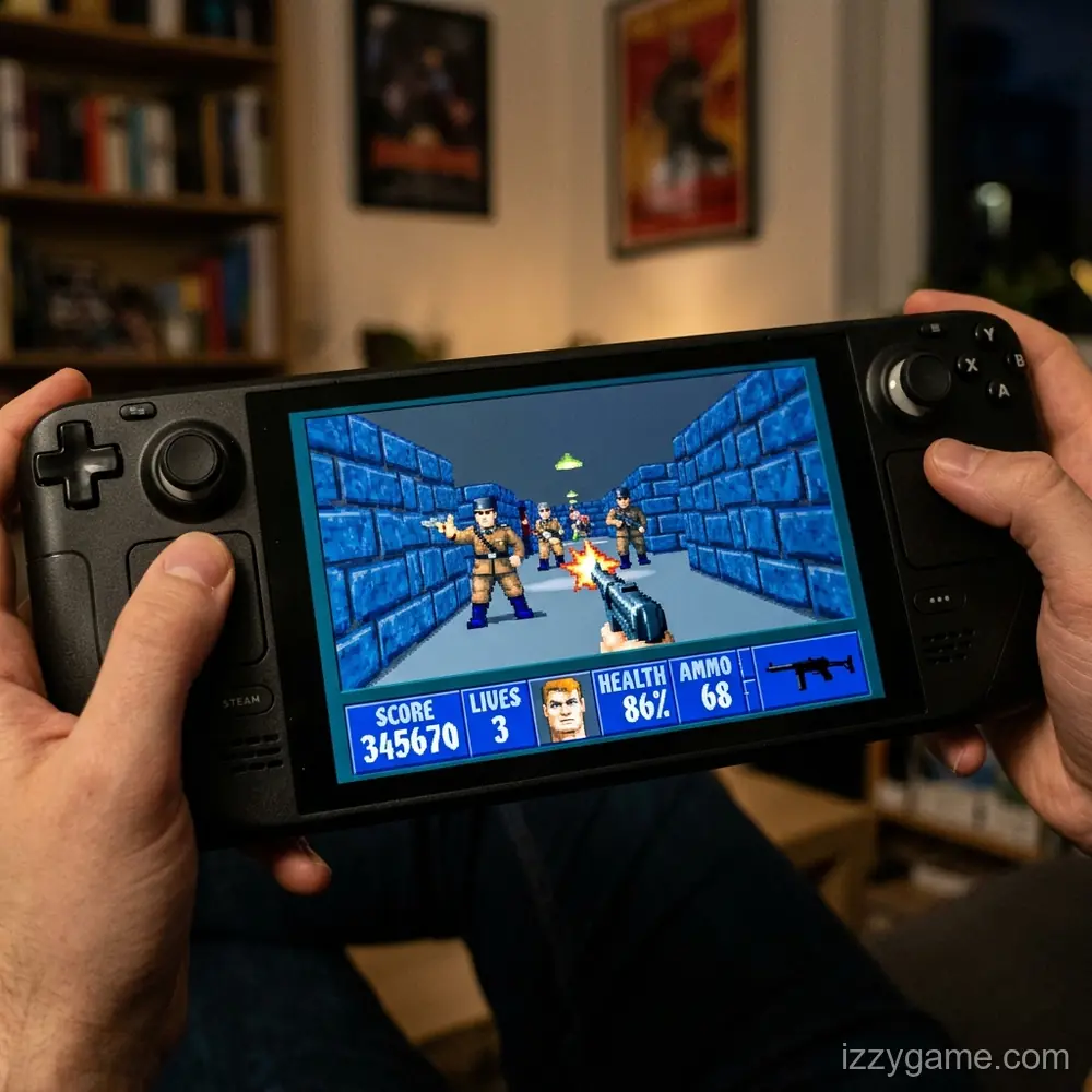 Wolfenstein 3D Gameplay