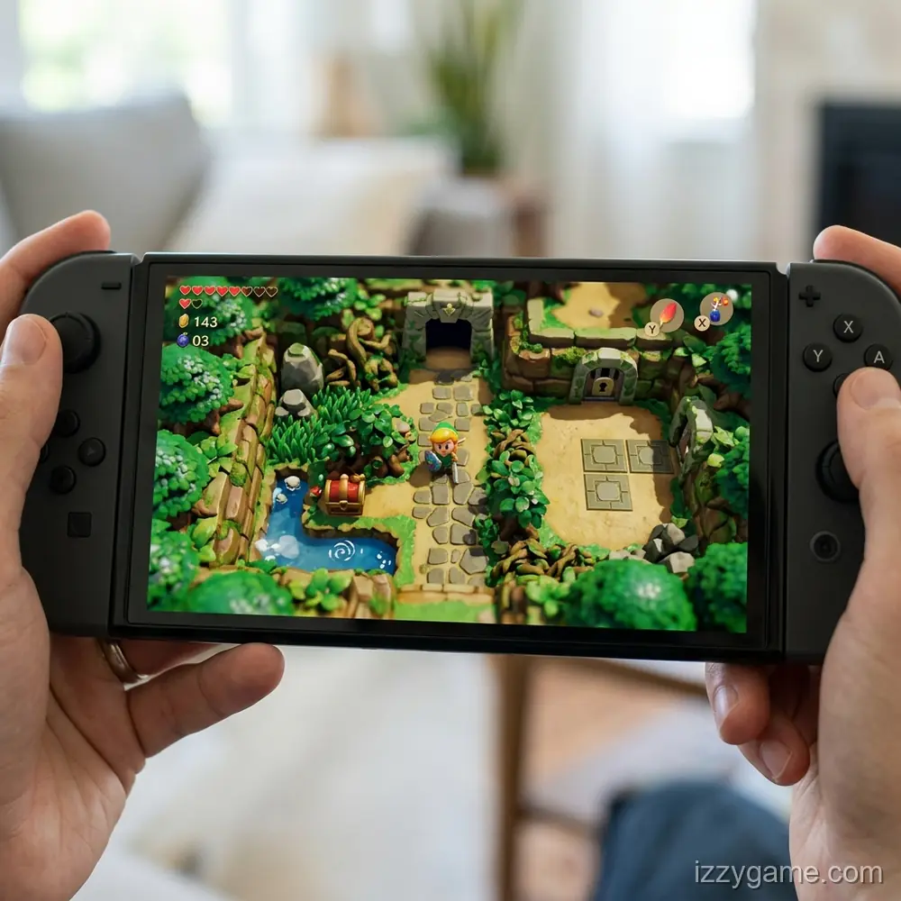 Zelda Link's Awakening Gameplay